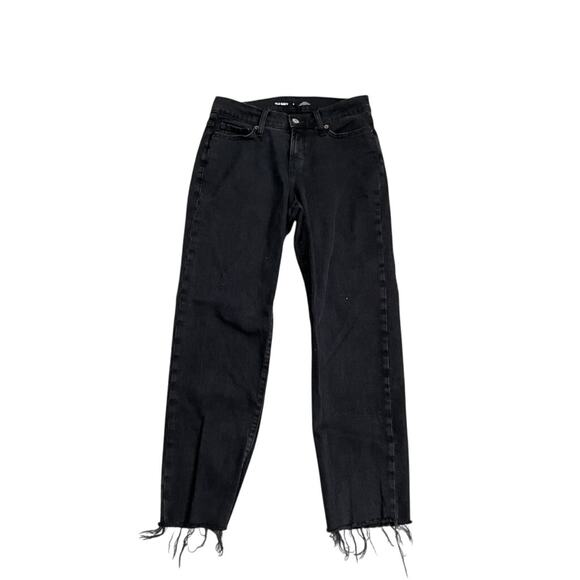 EUC! Old Navy High-Rise OG Straight Jeans Size 2 in Black - Picture 1 of 3